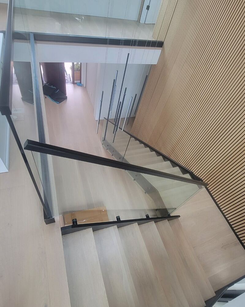 Glass Stair Railing
